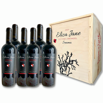 Zinfandel 6-Pack w/ Wooden Wine Box