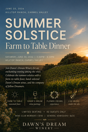 Summer Solstice Farm to Table Dinner - Club Member Only