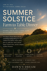 Summer Solstice Farm to Table Dinner